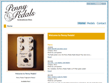 Tablet Screenshot of pennypedals.com